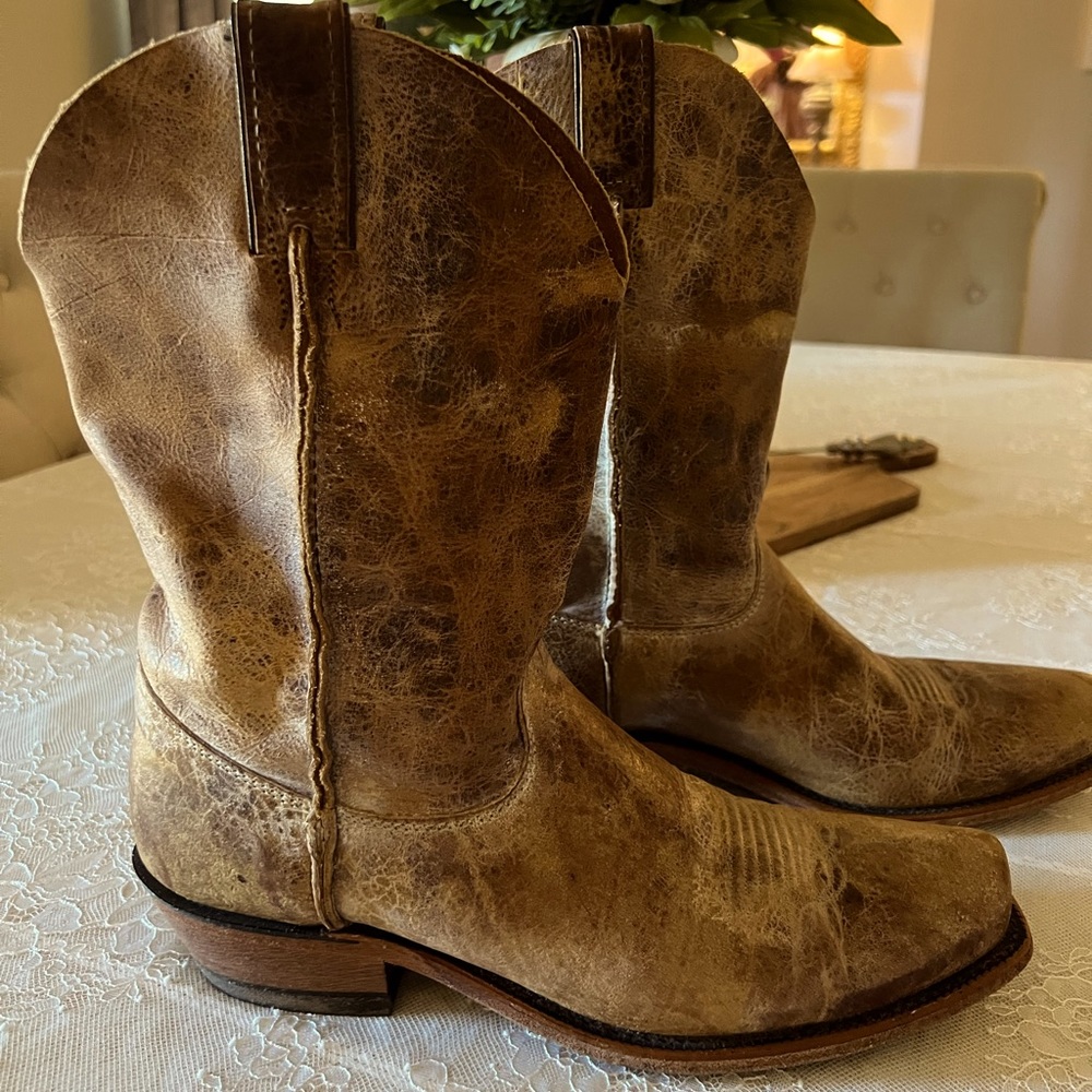 🤠JUSTIN LEATHER BOOTS